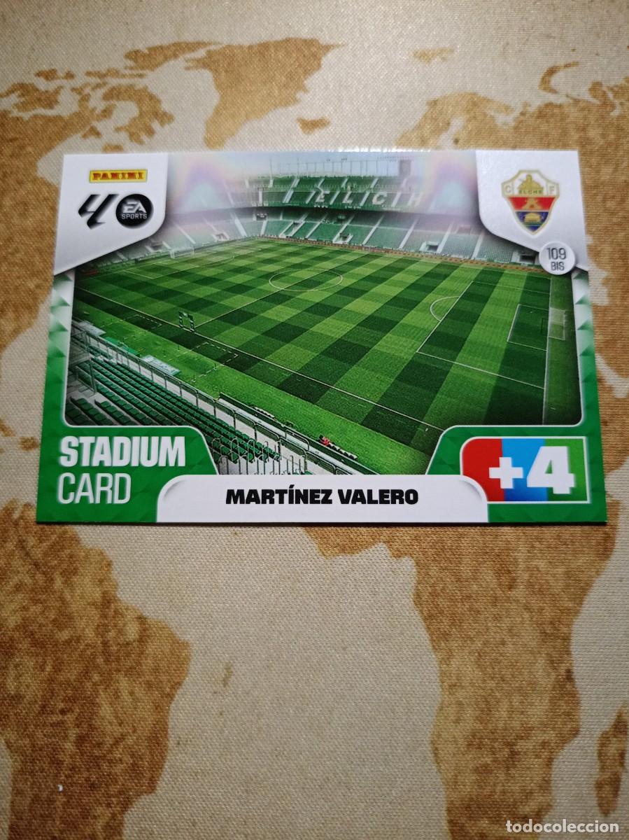 Cromos de f&uacute;tbol: Elche 109 bis ESTADIO MART&Iacute;NEZ VALERO Adrenalyn 2025-26