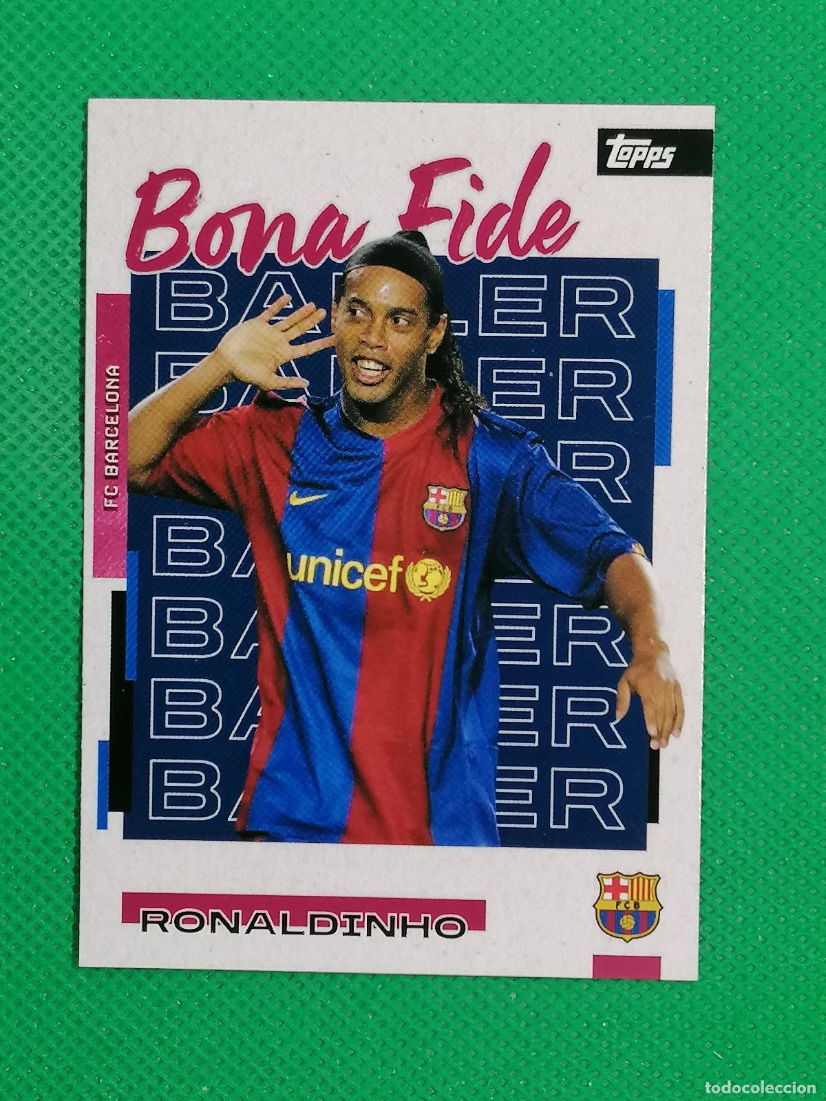 Cromos de f&uacute;tbol: 25 RONALDINHO BONA FODE BALLER ⚽ TOPPS TEAM SET BARCELONA 2025 2026 25 26 ⚽