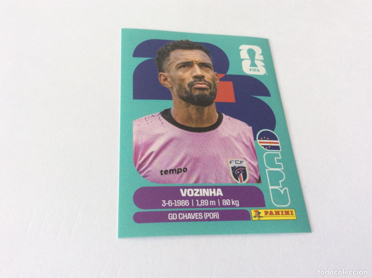 Cromos de f&uacute;tbol: CPV2 CPV 2 Vozinha Cabo Verde Sticker Cromo FIFA World Cup 2026 26 Panini Mundial