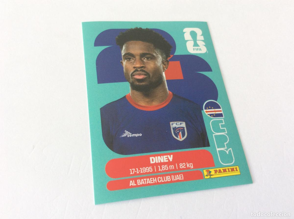Cromos de f&uacute;tbol: CPV5 CPV Diney Cabo Verde Sticker Cromo FIFA World Cup 2026 26 Panini Mundial