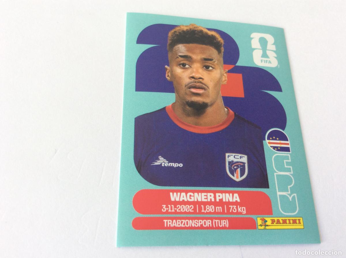 Cromos de f&uacute;tbol: CPV7 CPV 7 Wagner Pina Cabo Verde Sticker Cromo FIFA World Cup 2026 26 Panini Mundial