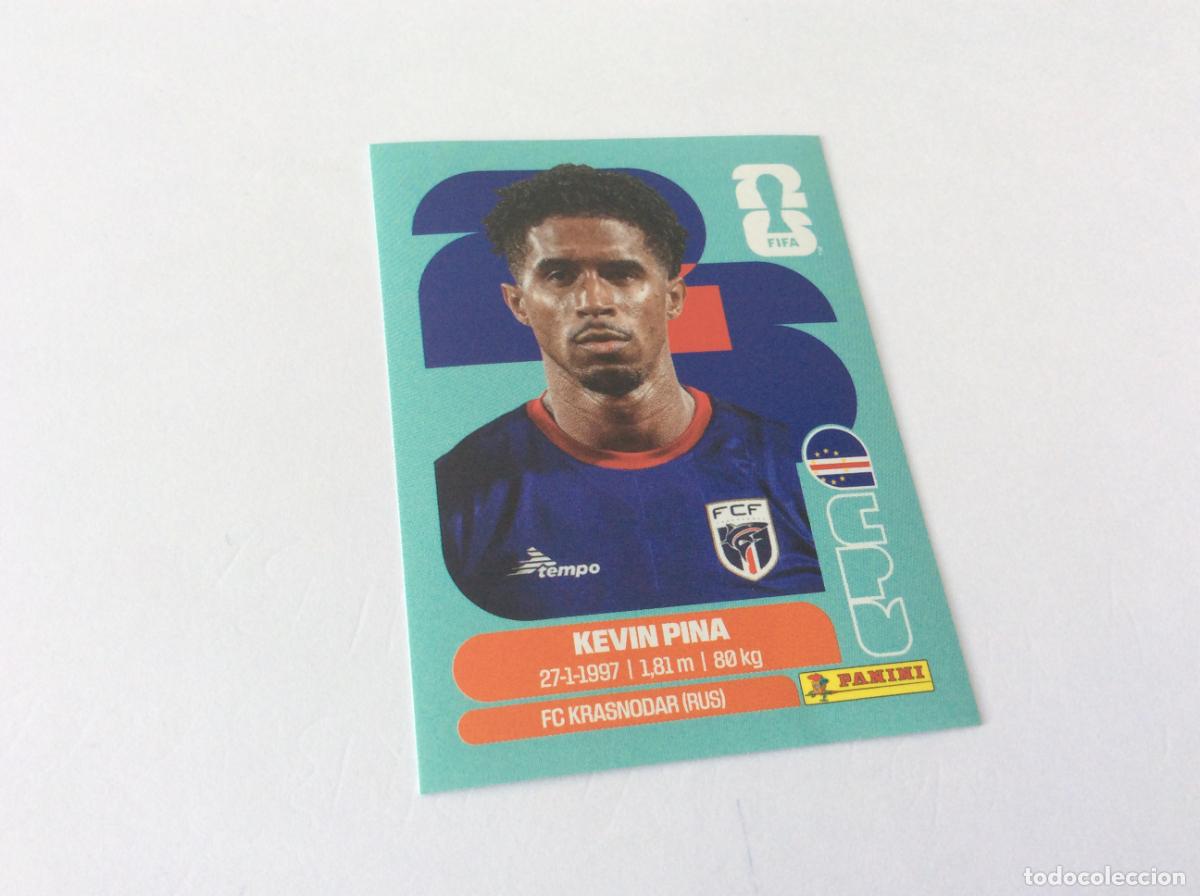 Cromos de f&uacute;tbol: CPV10 CPV 10 Kevin Pina Cabo Verde Sticker Cromo FIFA World Cup 2026 26 Panini Mundial