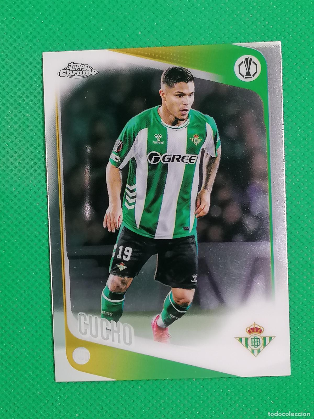 Cromos de f&uacute;tbol: 51 CUCHO BETIS ⚽ TOPPS CHROME UCC 25 26 2025 2026 ⚽
