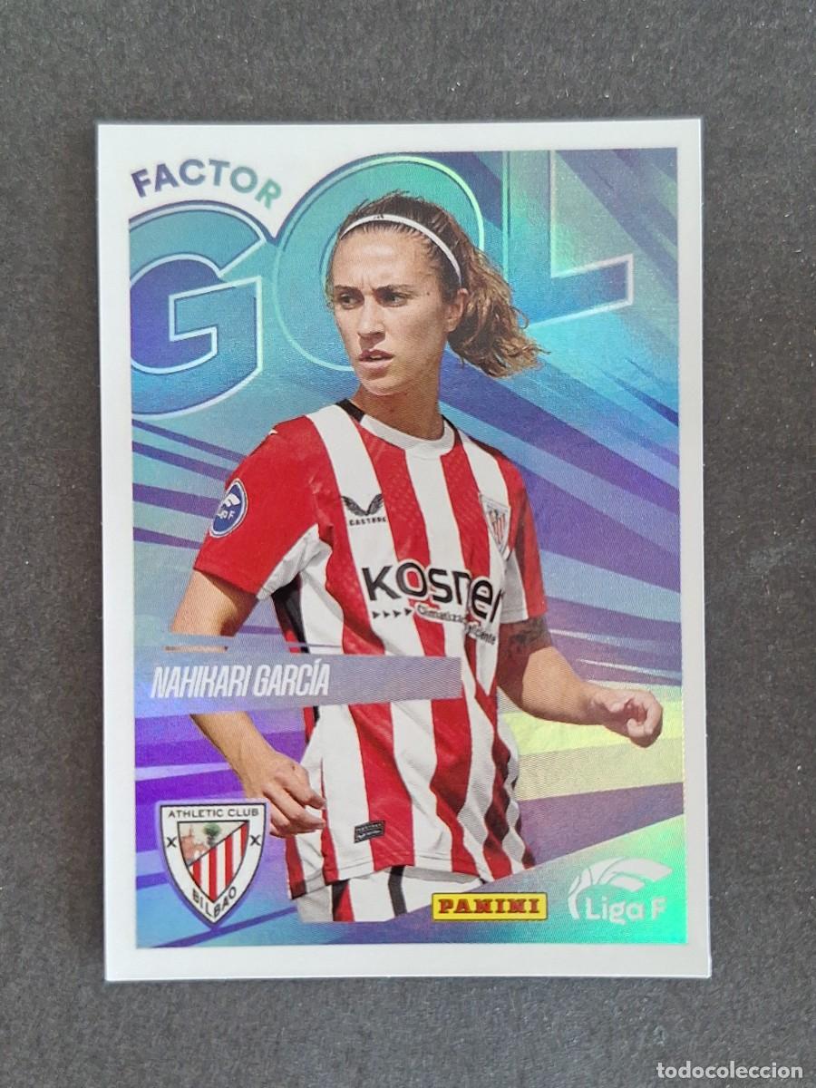 Cromos de f&uacute;tbol: L1 NAHIKARI GARCIA ATHLETIC CLUB DE BILBAO FACTOR GOL 367 PANINI LIGA F 2024 2025 24 25 SIN PEGAR