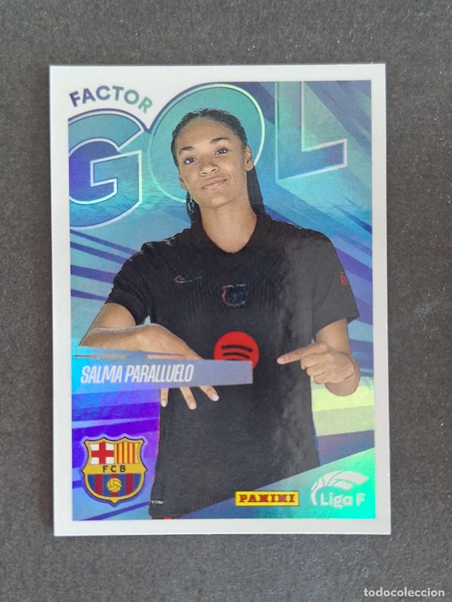 Cromos de f&uacute;tbol: L1 SALMA PARALLUELO F. C. BARCELONA FACTOR GOL 369 PANINI LIGA F 2024 2025 24 25 SIN PEGAR