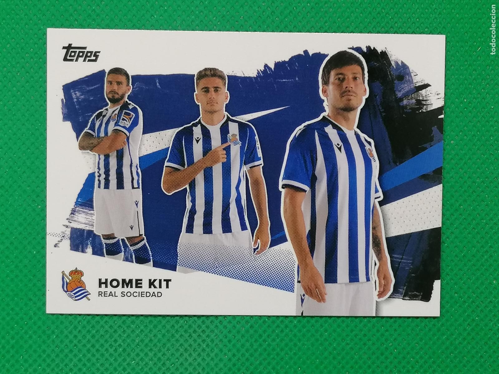 Cromos de f&uacute;tbol: 47 HOME KIT ⚽ REAL SOCIEDAD FAN SET TOPPS 21 22 2021 2022 ⚽
