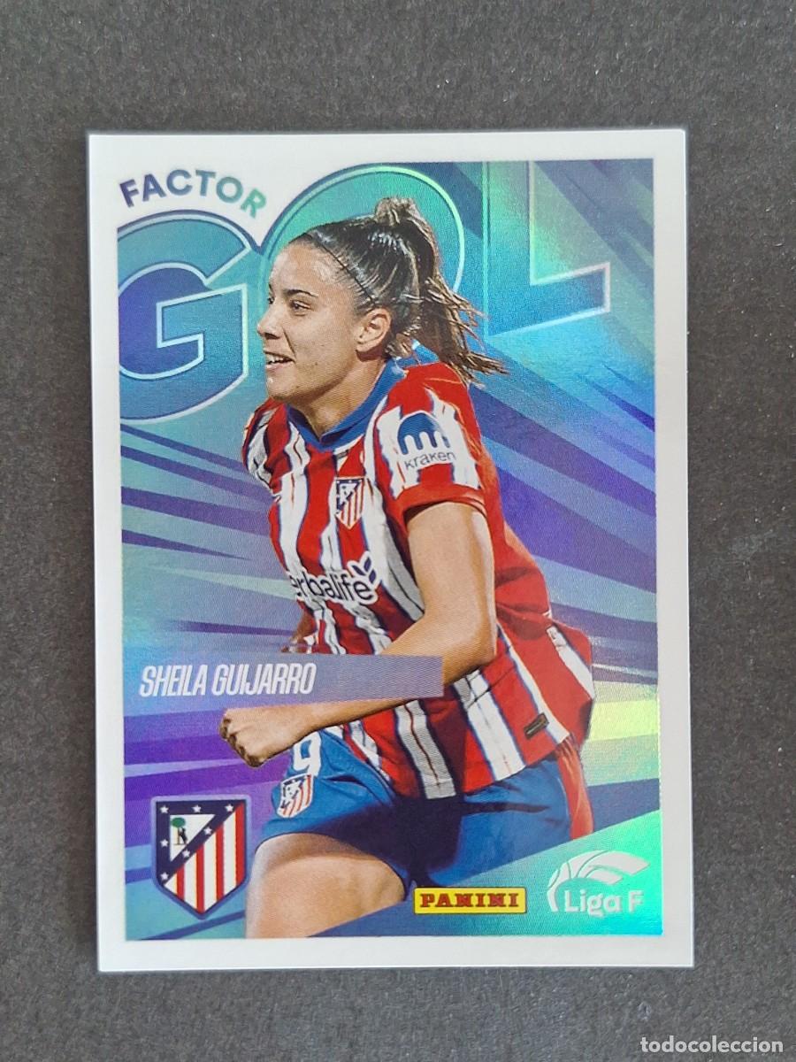 Cromos de f&uacute;tbol: L1 SHEILA GUIJARRO ATLETICO DE MADRID FACTOR GOL 370 PANINI LIGA F 2024 2025 24 25 SIN PEGAR