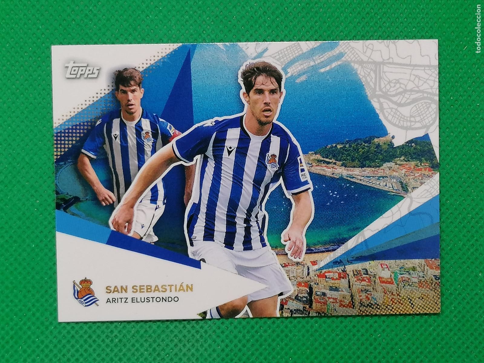 Cromos de f&uacute;tbol: 41 ARITZ ELUSTONDO ⚽ REAL SOCIEDAD FAN SET TOPPS 21 22 2021 2022 ⚽