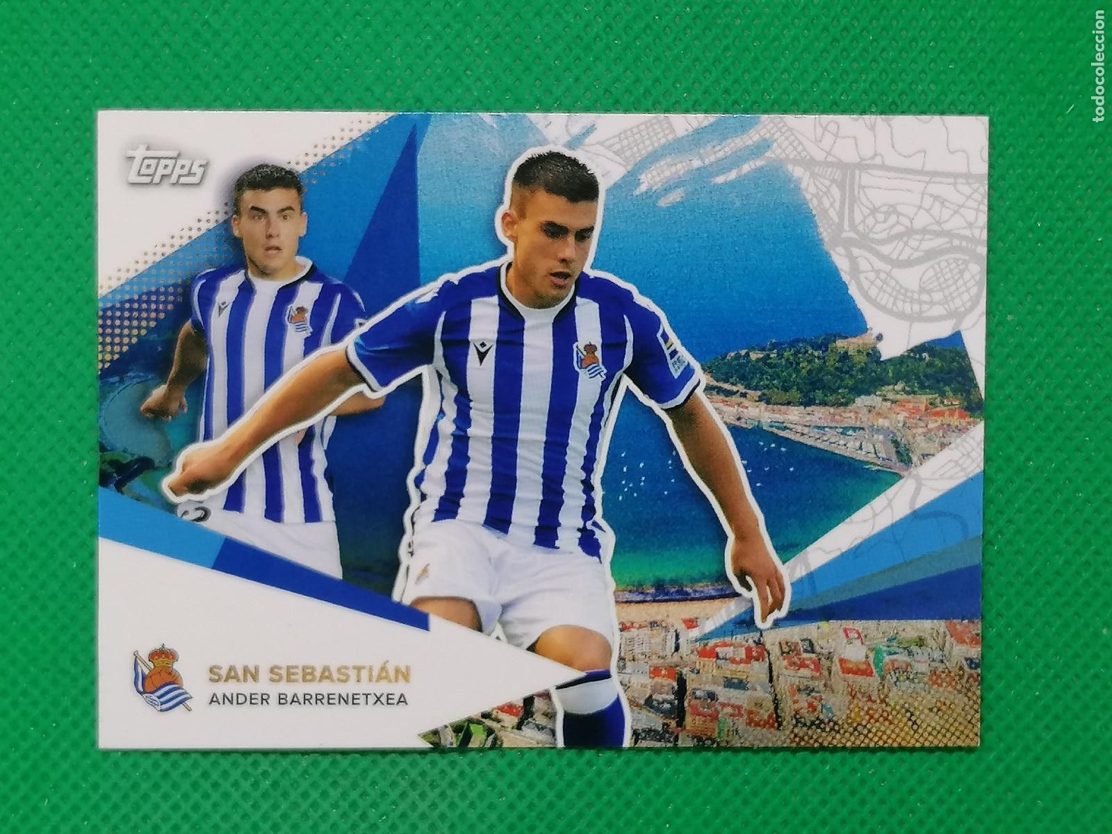 Cromos de f&uacute;tbol: 39 ANDER BARRENETXEA ⚽ REAL SOCIEDAD FAN SET TOPPS 21 22 2021 2022 ⚽