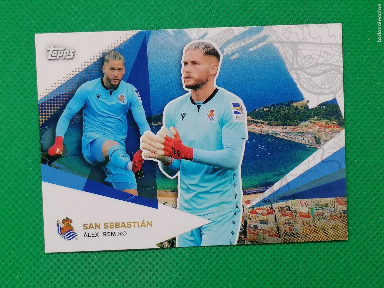 Cromos de f&uacute;tbol: 36 ALEX REMIRO ⚽ REAL SOCIEDAD FAN SET TOPPS 21 22 2021 2022 ⚽