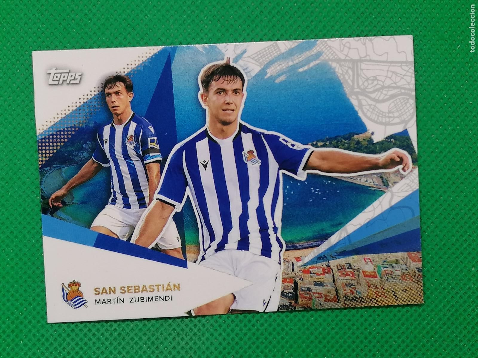 Cromos de f&uacute;tbol: 35 MARTIN ZUBIMENDI ⚽ REAL SOCIEDAD FAN SET TOPPS 21 22 2021 2022 ⚽