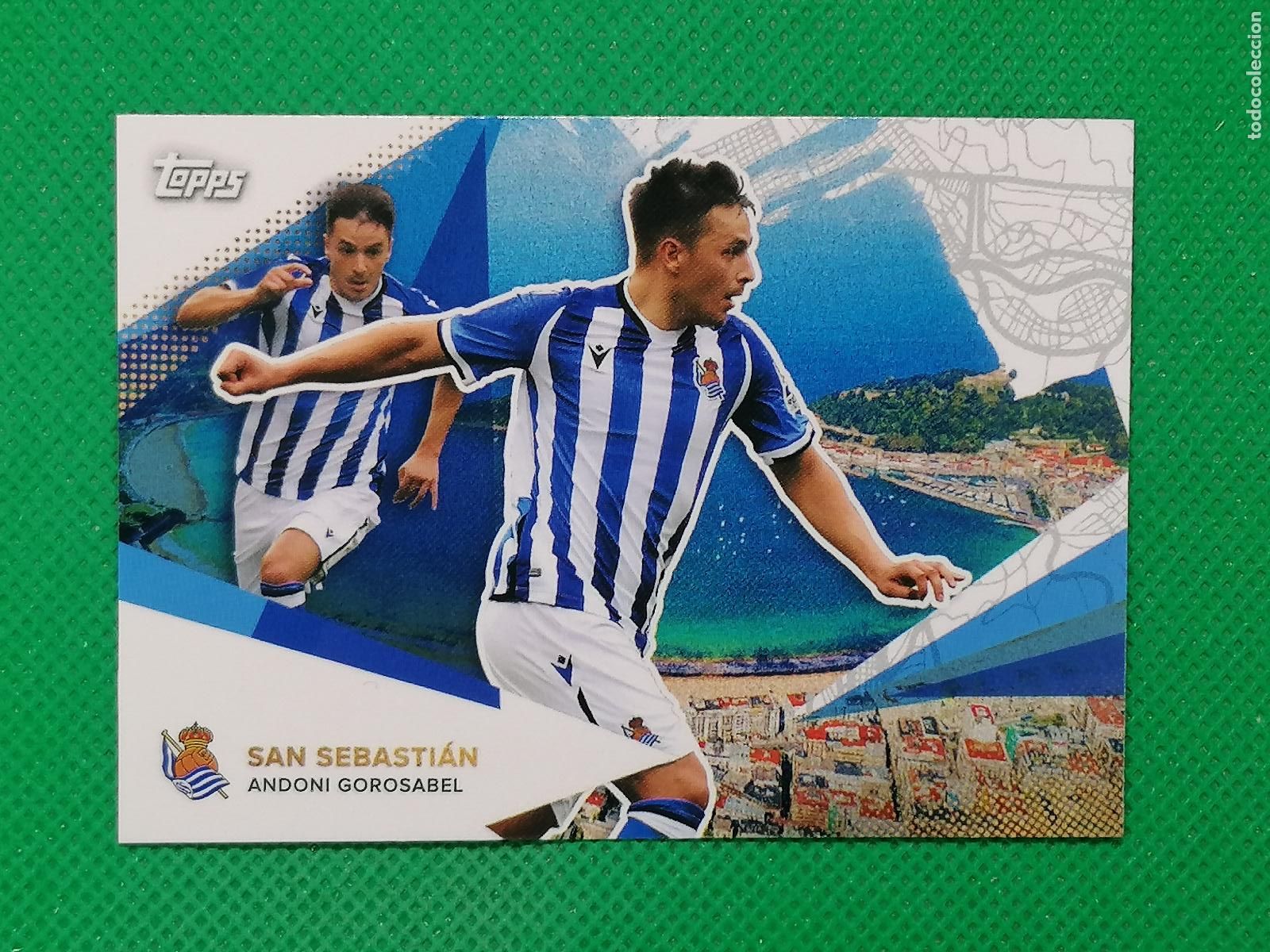 Cromos de f&uacute;tbol: 28 ANDONI GOROSABEL ⚽ REAL SOCIEDAD FAN SET TOPPS 21 22 2021 2022 ⚽