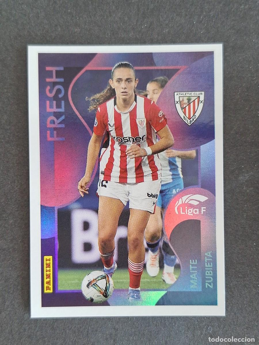 Cromos de f&uacute;tbol: L1 MAITE ZUBIETA ATHLETIC CLUB DE BILBAO FRESH 378 PANINI LIGA F 2024 2025 24 25 SIN PEGAR