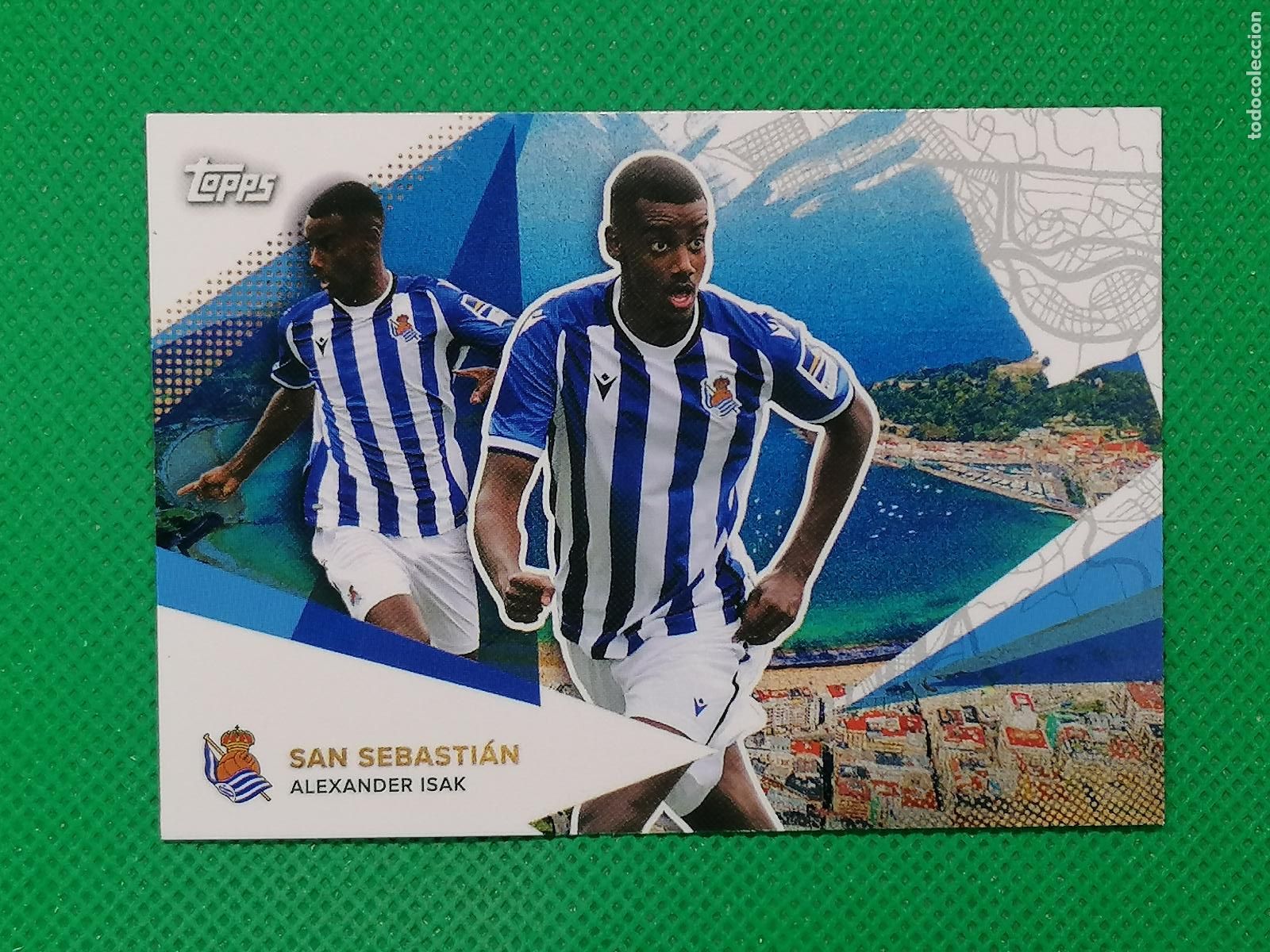 Cromos de f&uacute;tbol: 27 ALEXANDER ISAK ⚽ REAL SOCIEDAD FAN SET TOPPS 21 22 2021 2022 ⚽