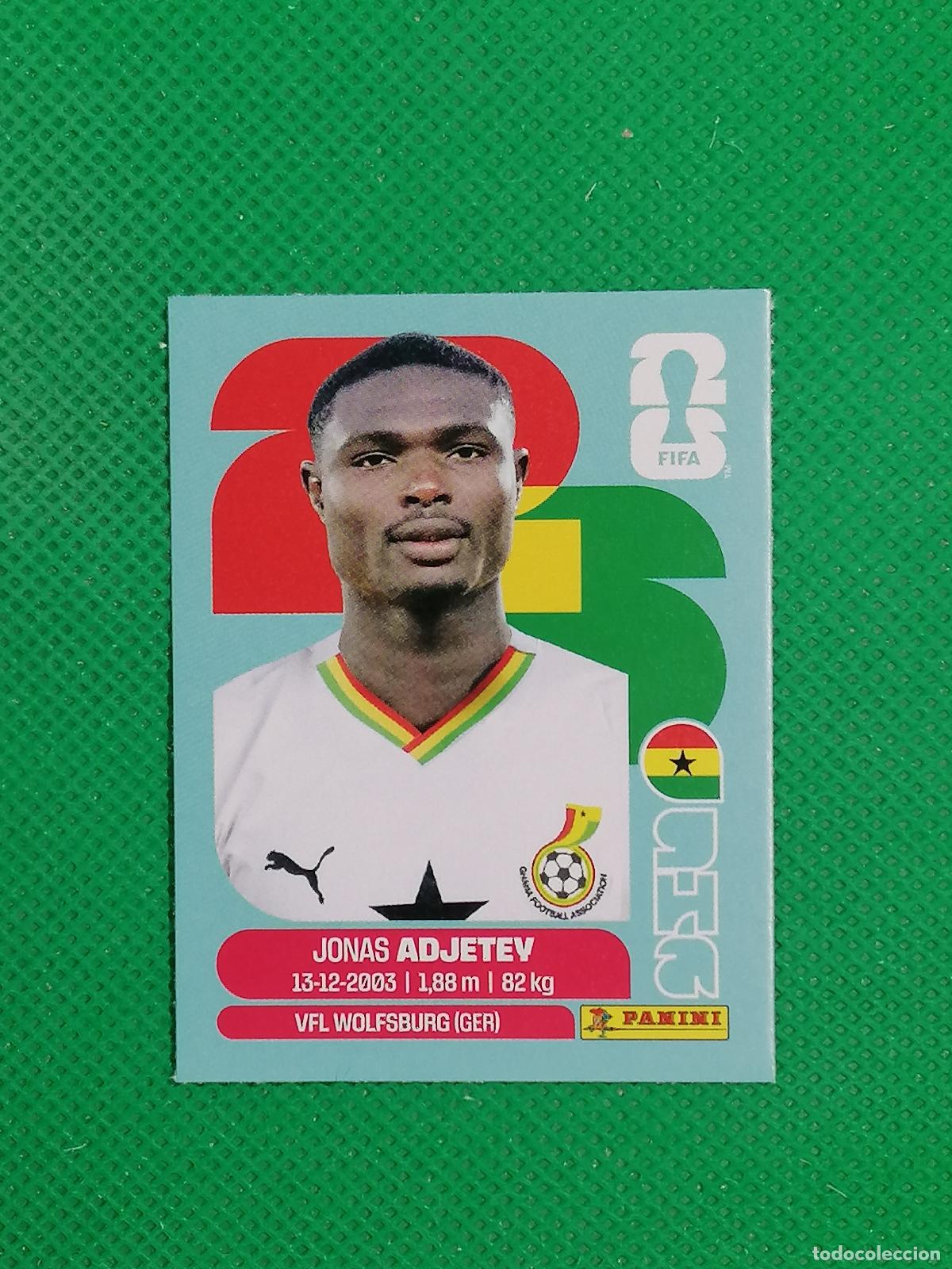 Cromos de f&uacute;tbol: JONAS ADJETEY GHANA GHA UPDATE SET ⚽ PANINI FIFA MUNDIAL WORLD CUP 26 2026 STICKER ⚽