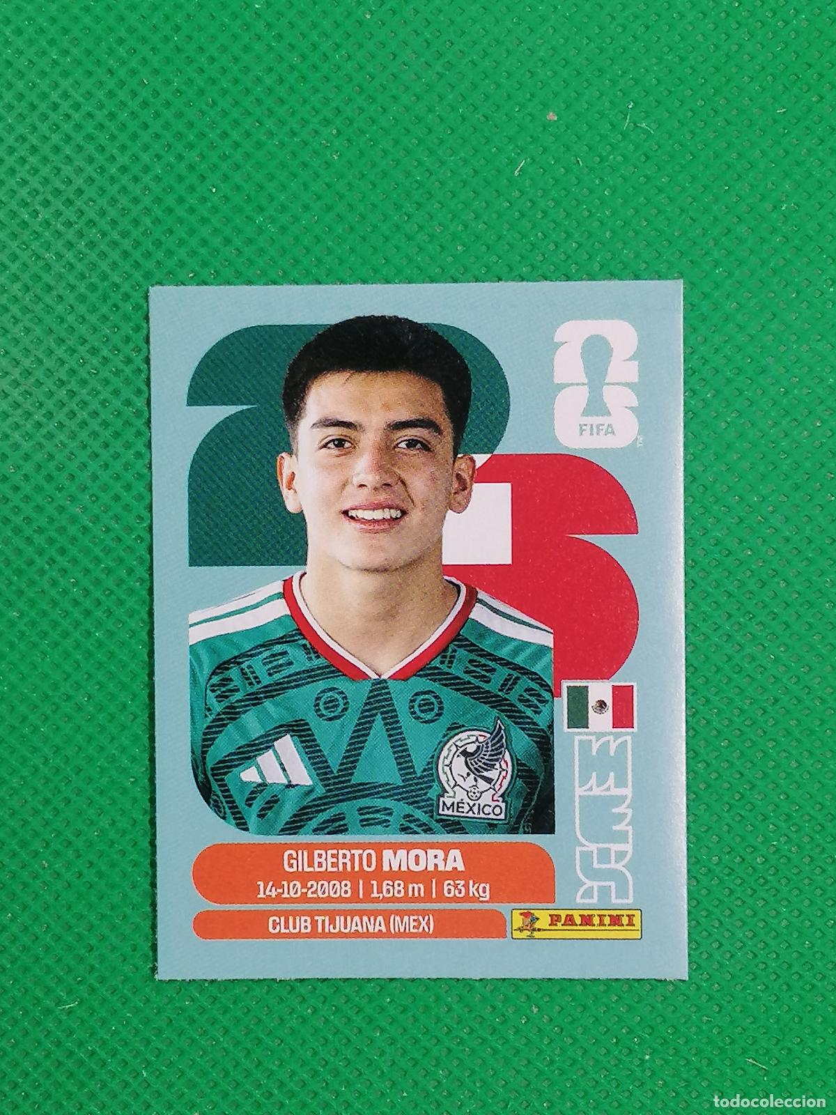 Cromos de f&uacute;tbol: GILBERTO MORA MEXICO MEX ROOKIE UPDATE SET ⚽ PANINI FIFA MUNDIAL WORLD CUP 26 2026 STICKER ⚽