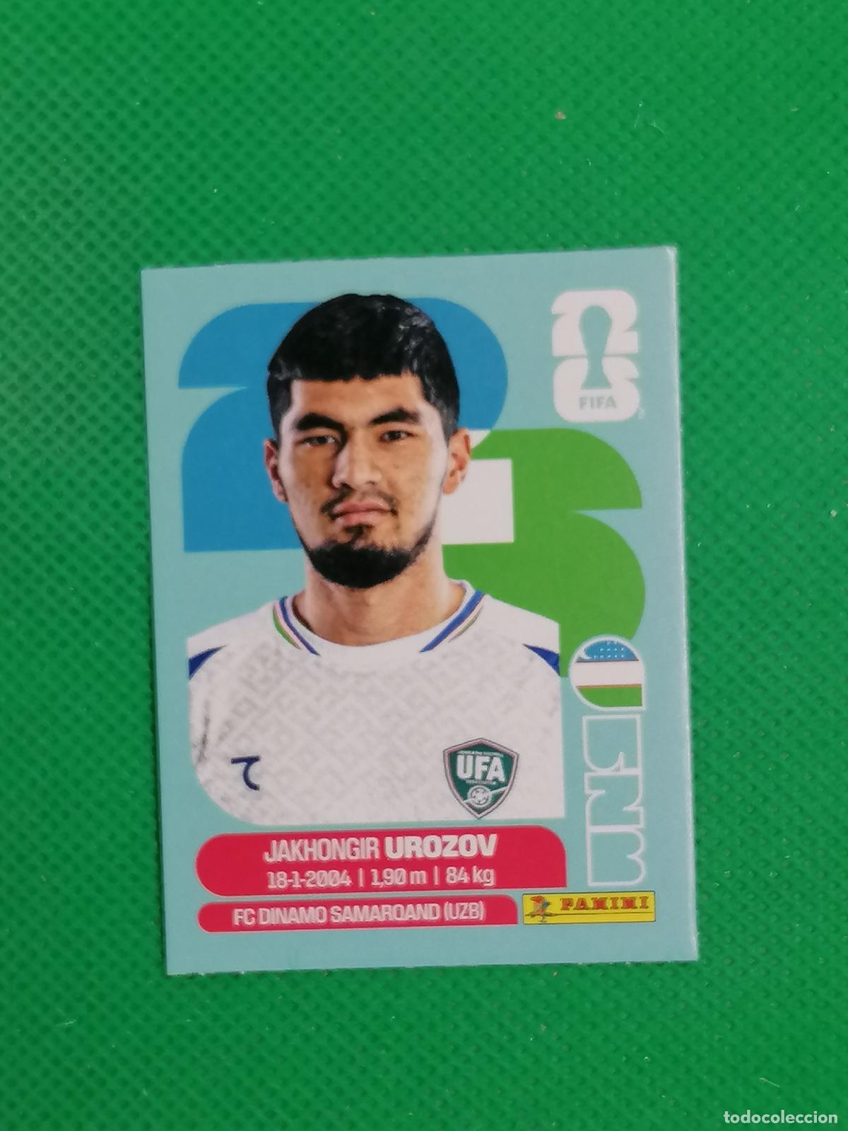 Cromos de f&uacute;tbol: JAKHONGIR UROZOV UZBEKISTAN UZB UPDATE SET ⚽ PANINI FIFA MUNDIAL WORLD CUP 26 2026 STICKER ⚽