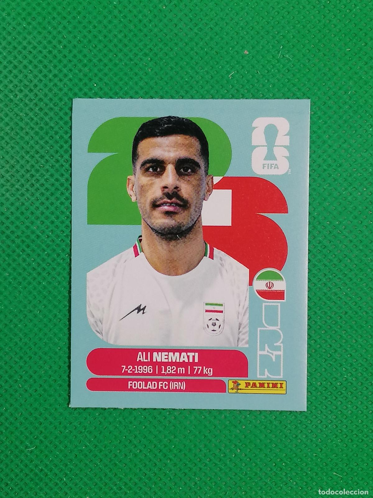 Cromos de f&uacute;tbol: ALI NEMATI IRAN IRN UPDATE SET ⚽ PANINI FIFA MUNDIAL WORLD CUP 26 2026 STICKER ⚽