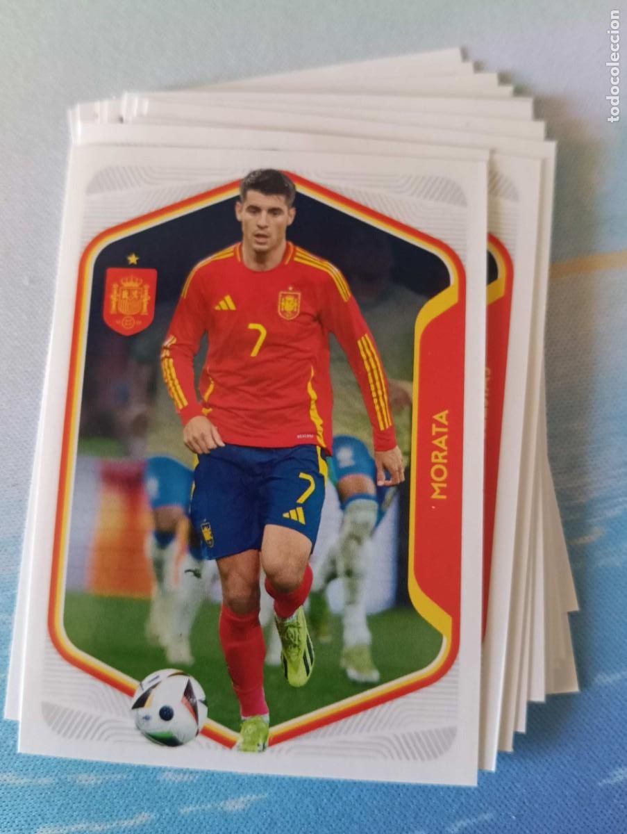 Cromos de f&uacute;tbol: Cromo N&ordm;55 Espa&ntilde;a 2026 Carrefour // &Aacute;lvaro Morata