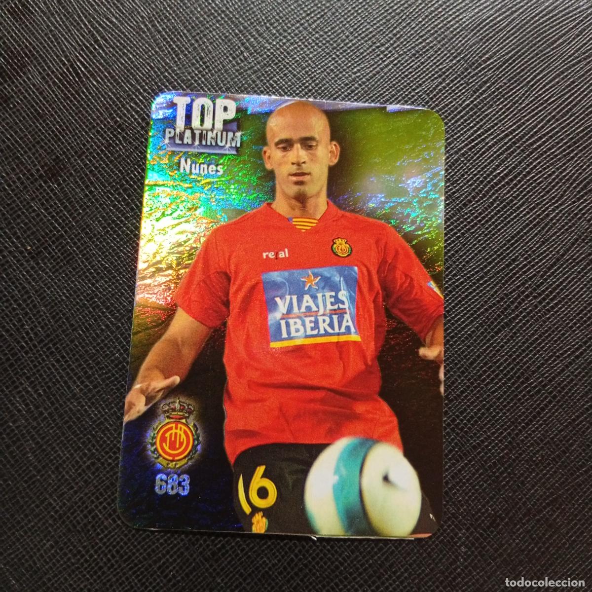 Cromos de f&uacute;tbol: 683 NUNES MALLORCA MUNDICROMO QUIZ GAME 2008 2009 FUTBOL 08 09 - A212 PG14 JASPEADO
