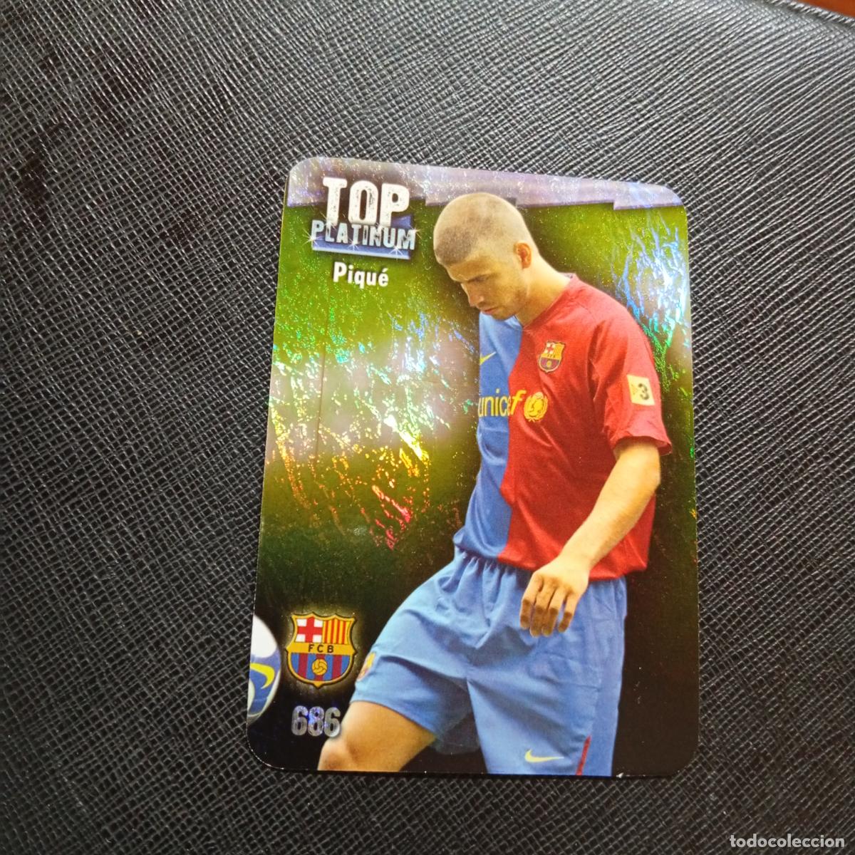 Cromos de f&uacute;tbol: 686 PIQUE BARCELONA MUNDICROMO QUIZ GAME 2008 2009 FUTBOL 08 09 - A212 PG14 JASPEADO