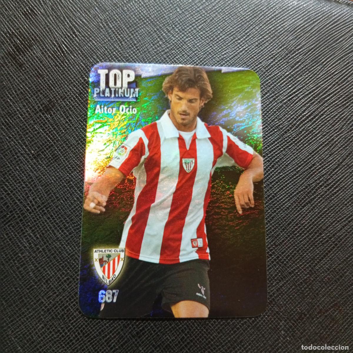 Cromos de f&uacute;tbol: 687 AITOR OCIO BILBAO MUNDICROMO QUIZ GAME 2008 2009 FUTBOL 08 09 - A212 PG14 JASPEADO
