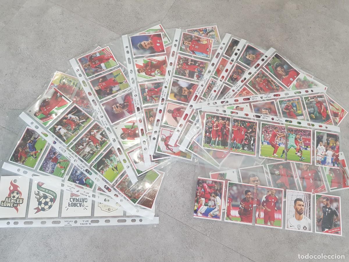 Fu&szlig;ball-Sticker: Panini Fome de Vencer World Cup Russia 2018 Mundial Rusia completa sin pegar album Cristiano Ronaldo