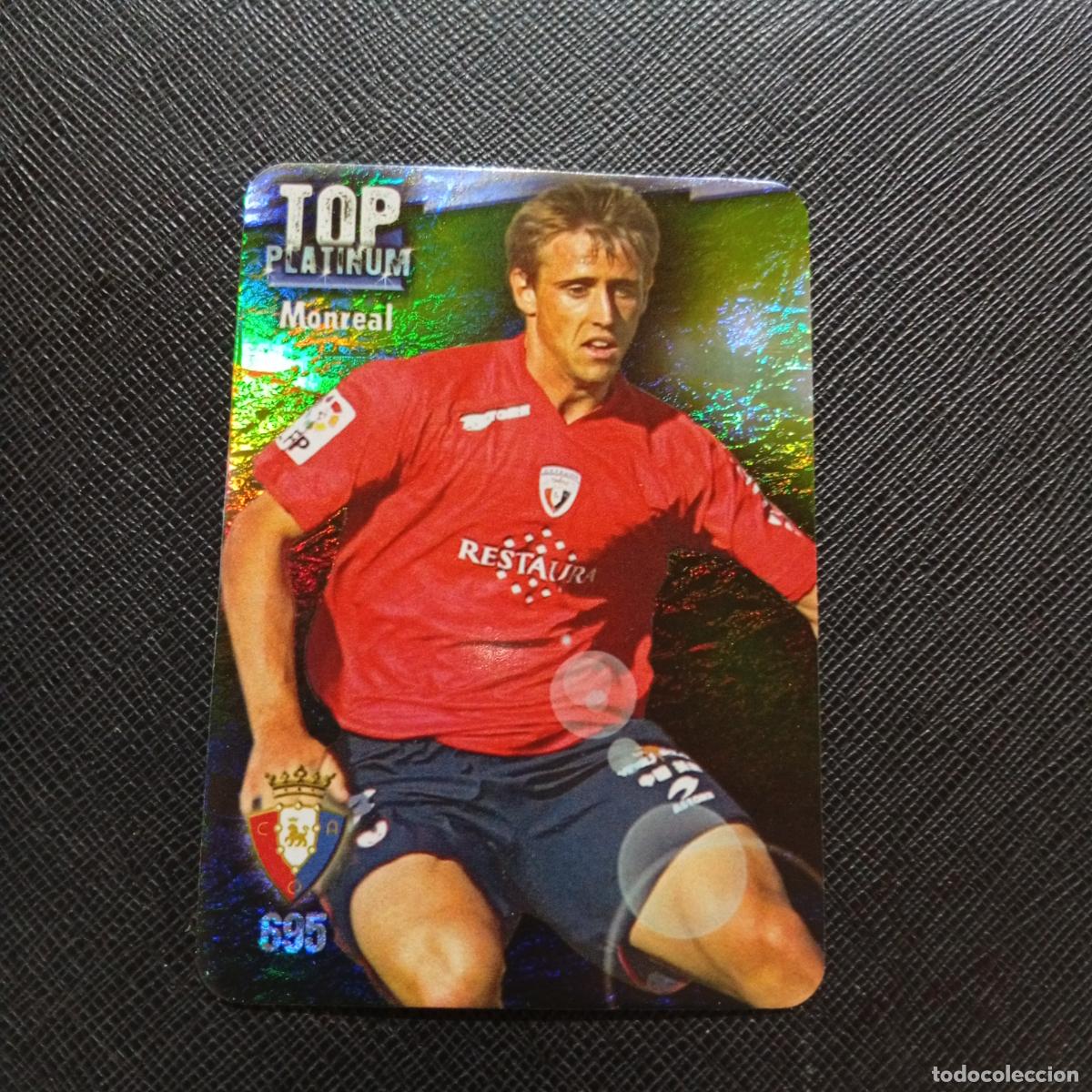 Cromos de f&uacute;tbol: 695 MONREAL OSASUNA MUNDICROMO QUIZ GAME 2008 2009 FUTBOL 08 09 - A212 PG14 JASPEADO