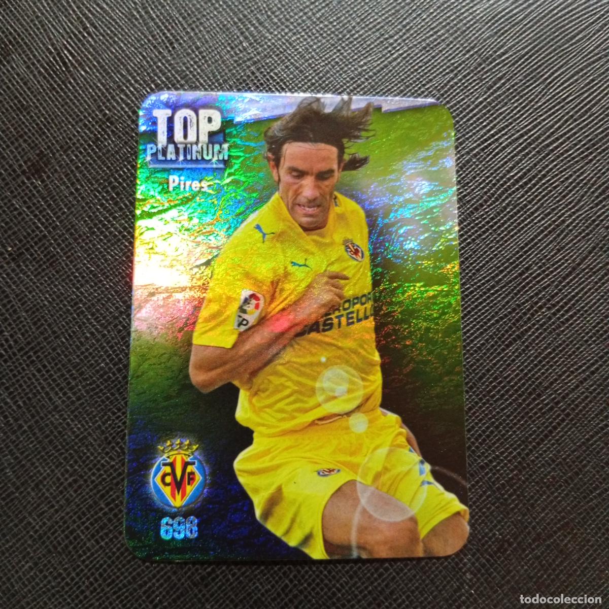 Cromos de f&uacute;tbol: 698 PIRES VILLARREAL MUNDICROMO QUIZ GAME 2008 2009 FUTBOL 08 09 - A212 PG14 JASPEADO