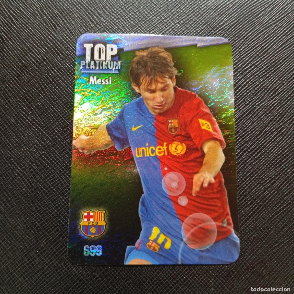 Cromos de f&uacute;tbol: 699 MESSI BARCELONA MUNDICROMO QUIZ GAME 2008 2009 FUTBOL 08 09 - A212 PG15 JASPEADO
