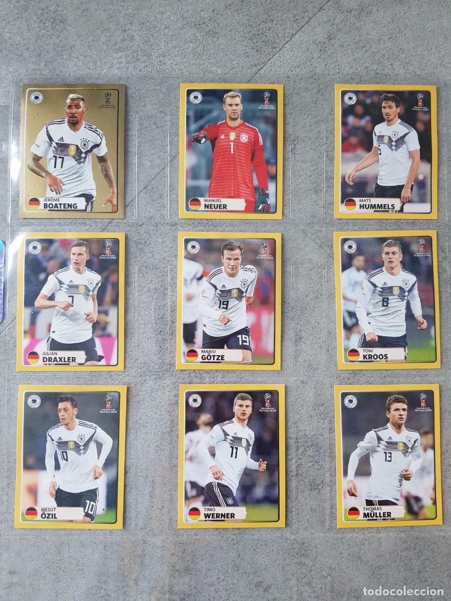 Fu&szlig;ball-Sticker: Panini World Cup Russia 2018 Mundial Rusia actualizacion extra update McDonalds Germany Alemania