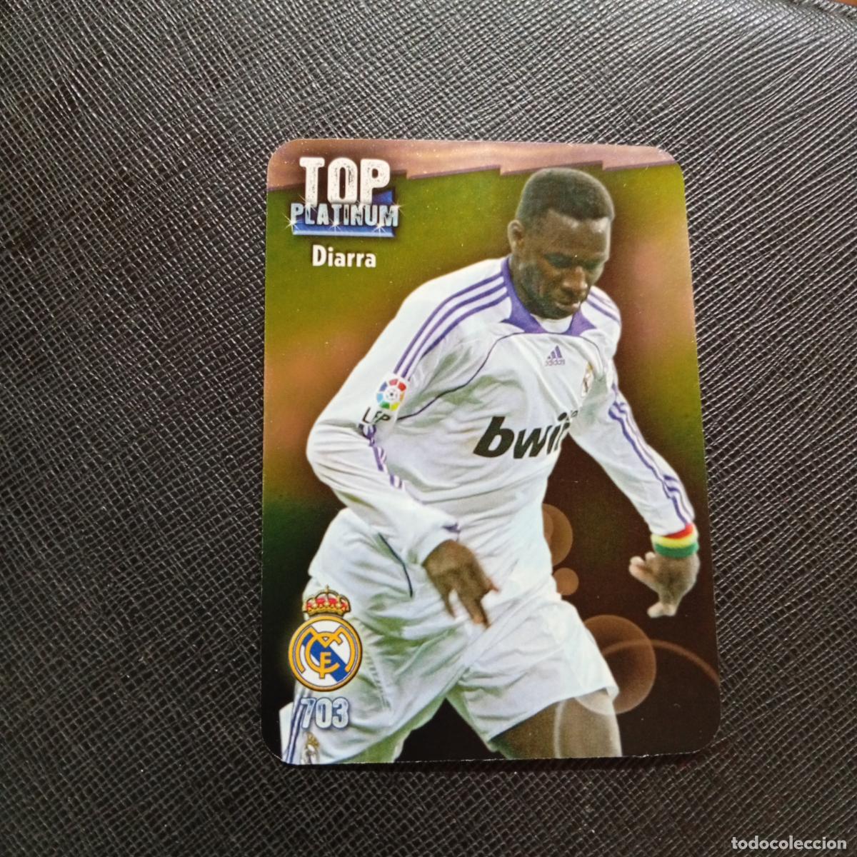 Cromos de f&uacute;tbol: 703 DIARRA REAL MADRID MUNDICROMO QUIZ GAME 2008 2009 FUTBOL 08 09 - A212 PG15 BRILLO LISO