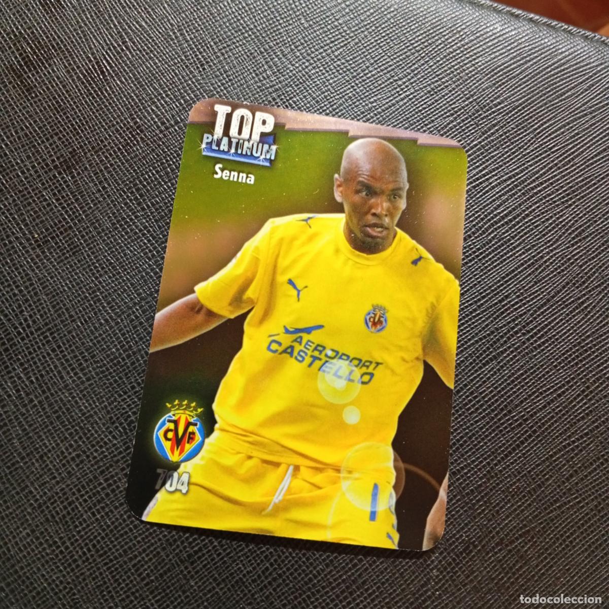 Cromos de f&uacute;tbol: 704 MARCOS SENNA VILLARREAL MUNDICROMO QUIZ GAME 2008 2009 FUTBOL 08 09 - A212 PG15 BRILLO LISO