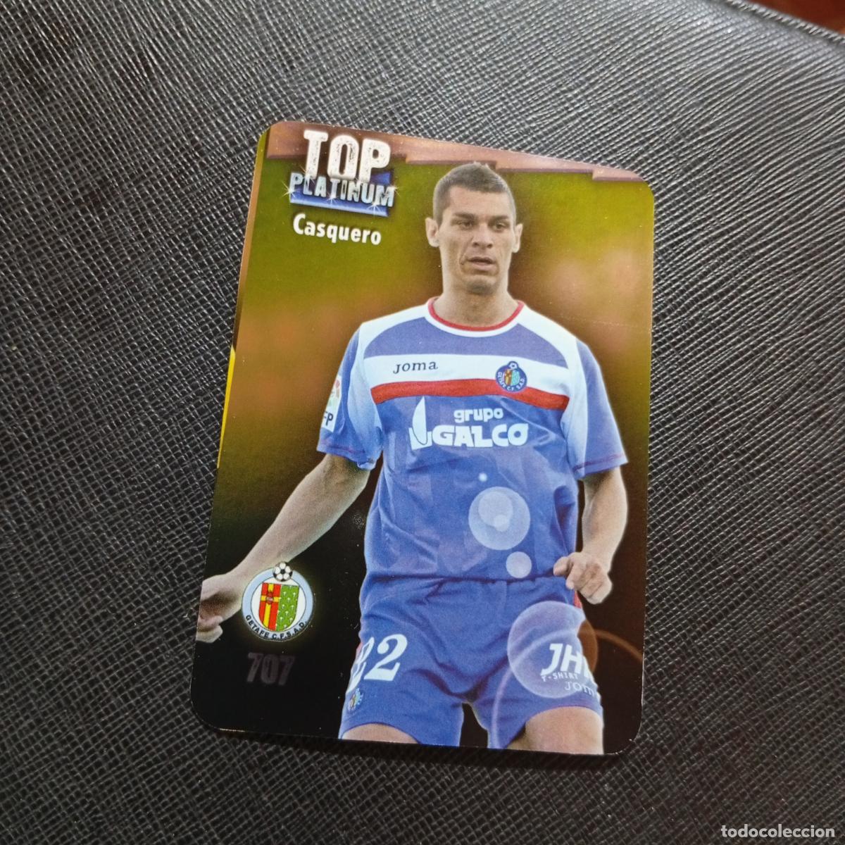 Cromos de f&uacute;tbol: 707 CASQUERO GETAFE MUNDICROMO QUIZ GAME 2008 2009 FUTBOL 08 09 - A212 PG15 BRILLO LISO
