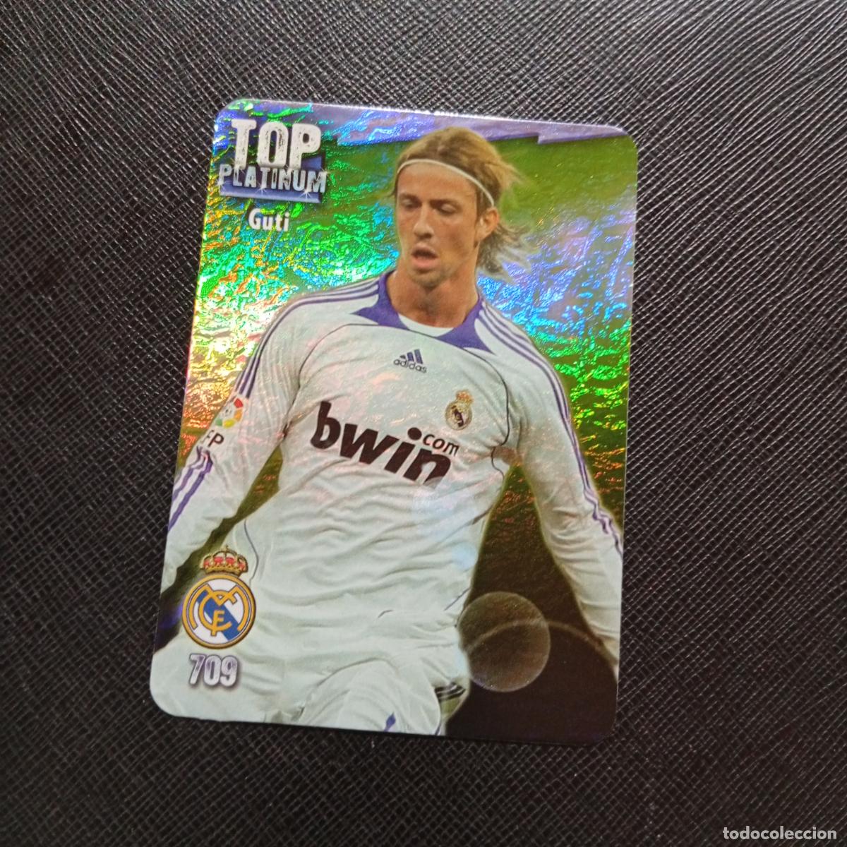 Cromos de f&uacute;tbol: 709 GUTI REAL MADRID MUNDICROMO QUIZ GAME 2008 2009 FUTBOL 08 09 - A212 PG17 JASPEADO