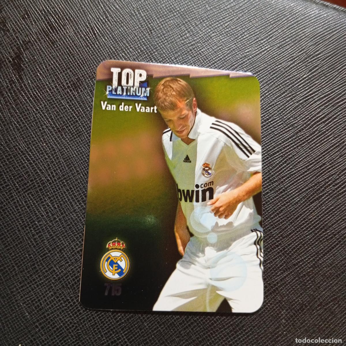 Cromos de f&uacute;tbol: 715 VAN DER VAART REAL MADRID MUNDICROMO QUIZ GAME 2008 2009 FUTBOL 08 09 - A212 PG17 BRILLO LISO