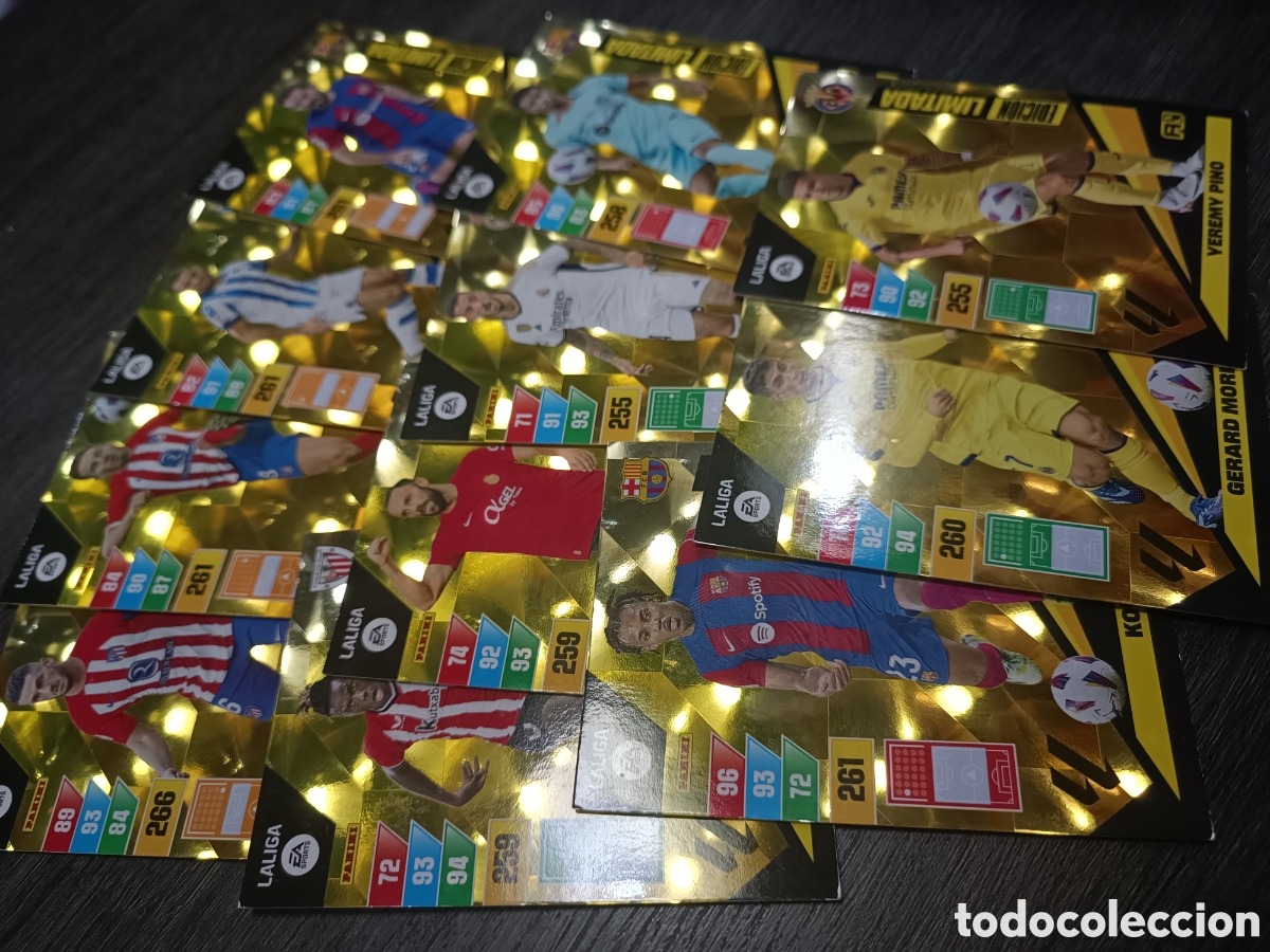Fu&szlig;ball-Sticker: 11 pack Limitadas 2023 2024