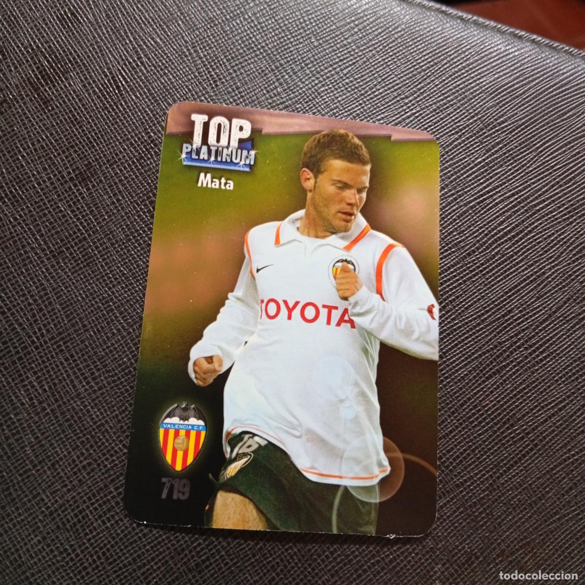 Cromos de f&uacute;tbol: 719 MATA VALENCIA MUNDICROMO QUIZ GAME 2008 2009 FUTBOL 08 09 - A212 PG18 BRILLO LISO