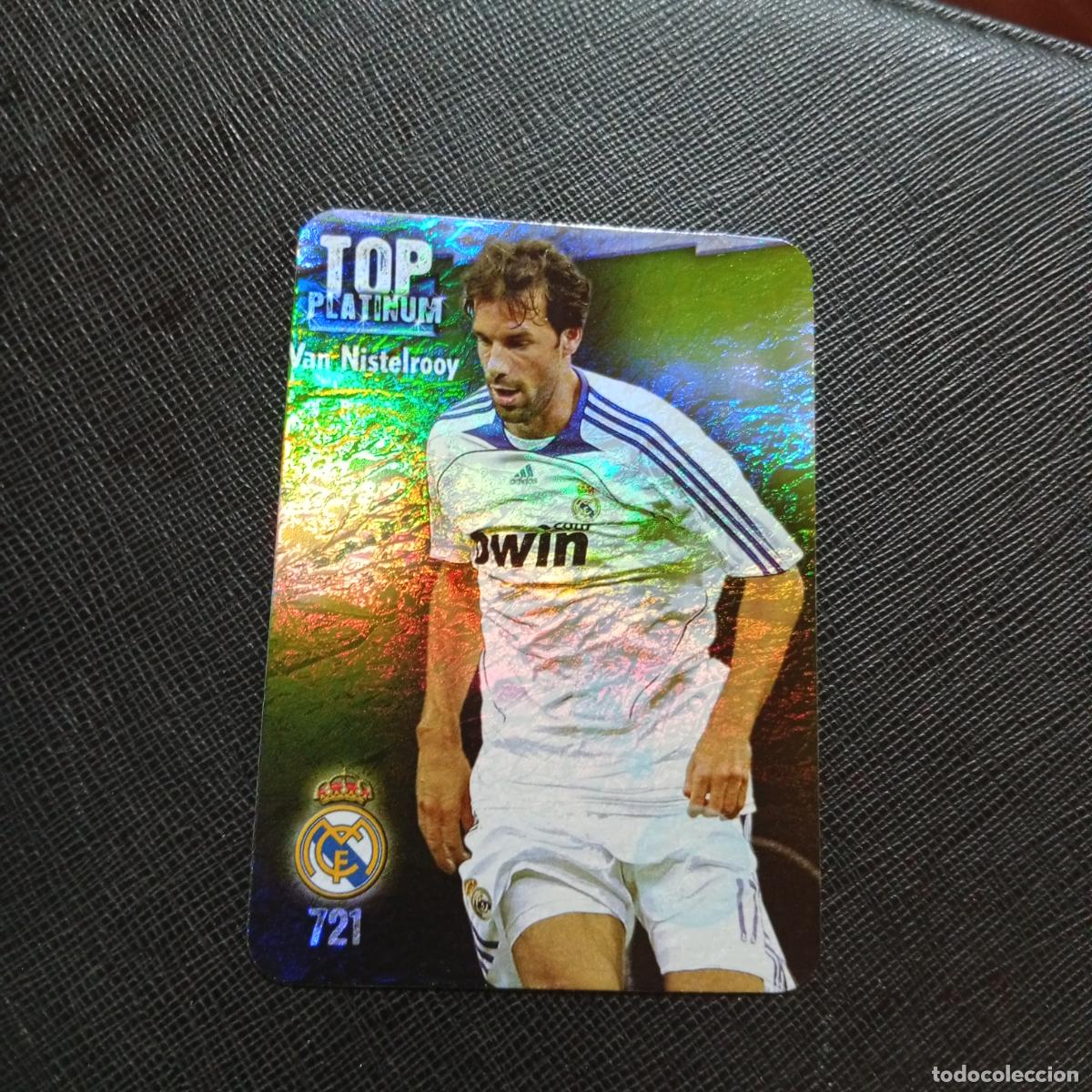Cromos de f&uacute;tbol: 721 VAN NISTELROOY REAL MADRID MUNDICROMO QUIZ GAME 2008 2009 FUTBOL 08 09 - A212 PG18 JASPEADO