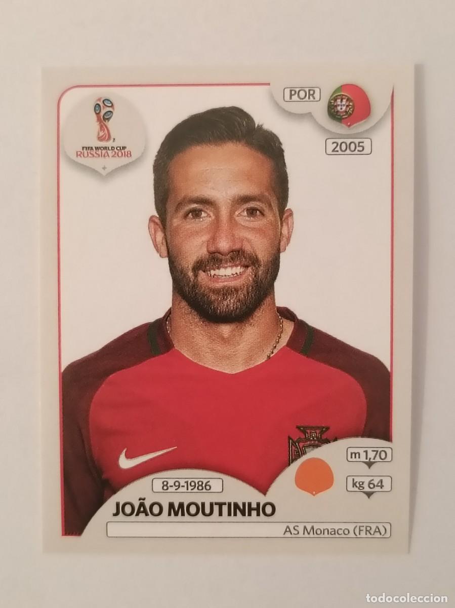 Cromos de f&uacute;tbol: #109 JOAO MOUTINHO (PORTUGAL) MUNDIAL RUSIA 2018 PANINI VERSION ROSA