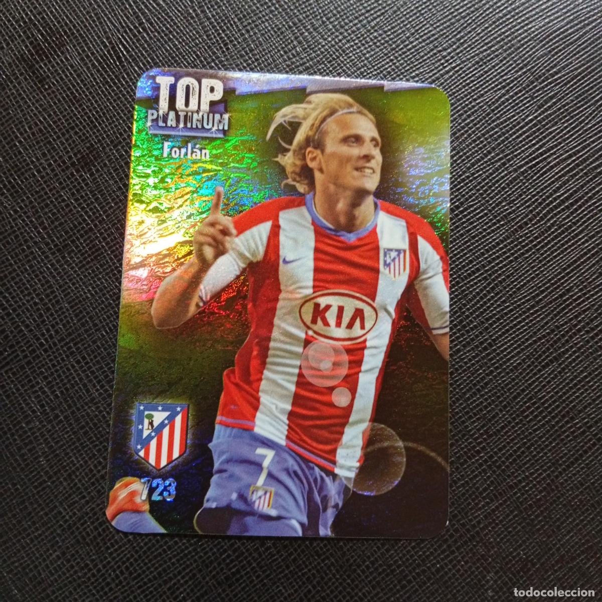 Cromos de f&uacute;tbol: 273 FORLAN AT MADRID MUNDICROMO QUIZ GAME 2008 2009 FUTBOL 08 09 - A212 PG18 JASPEADO