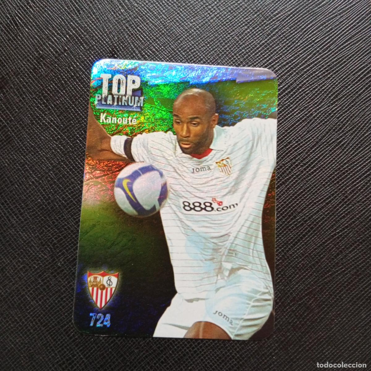 Cromos de f&uacute;tbol: 274 KANOUTE SEVILLA MUNDICROMO QUIZ GAME 2008 2009 FUTBOL 08 09 - A212 PG18 JASPEADO