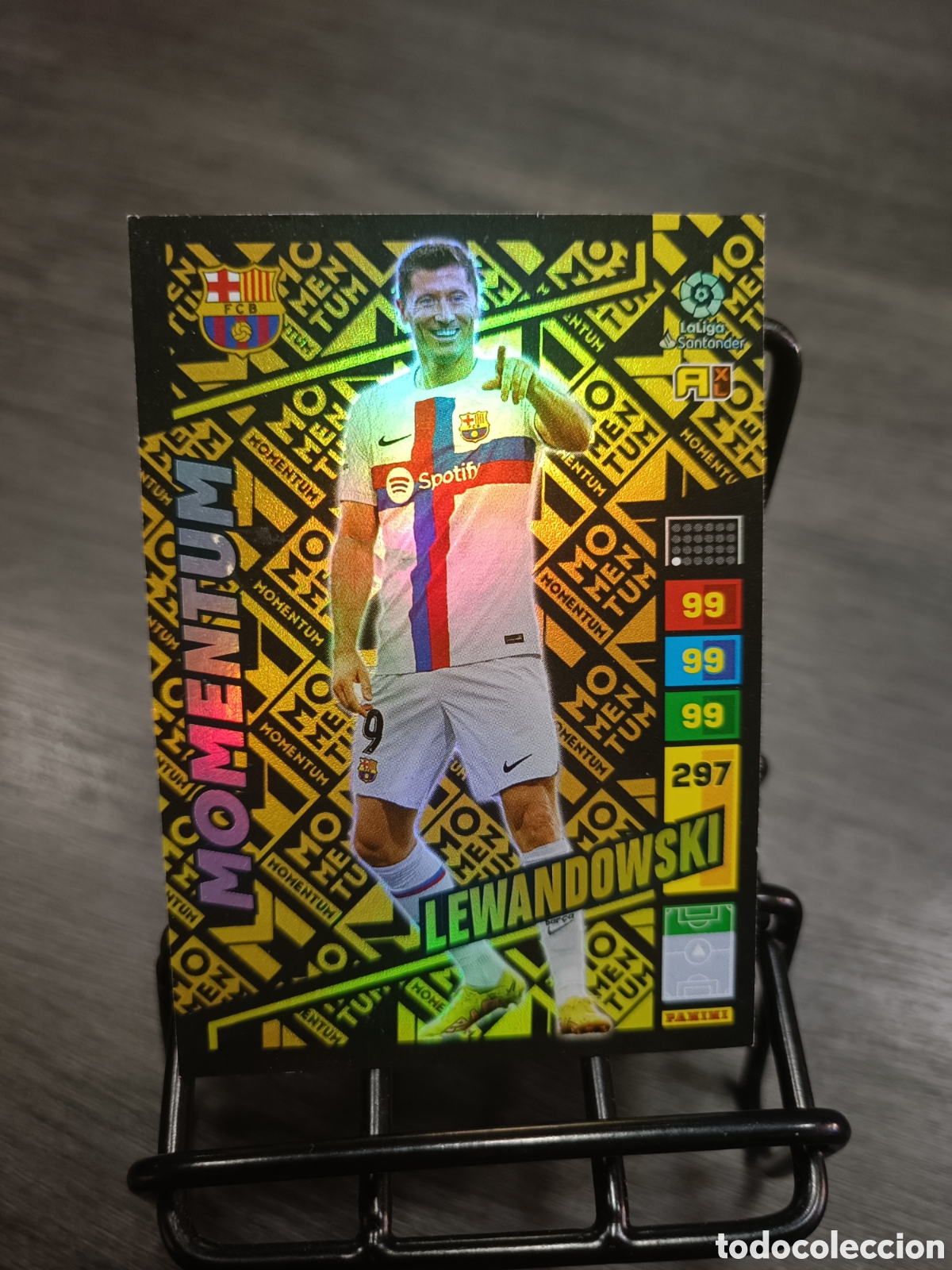 Fu&szlig;ball-Sticker: 2022 2023 Momentum Lewandowski