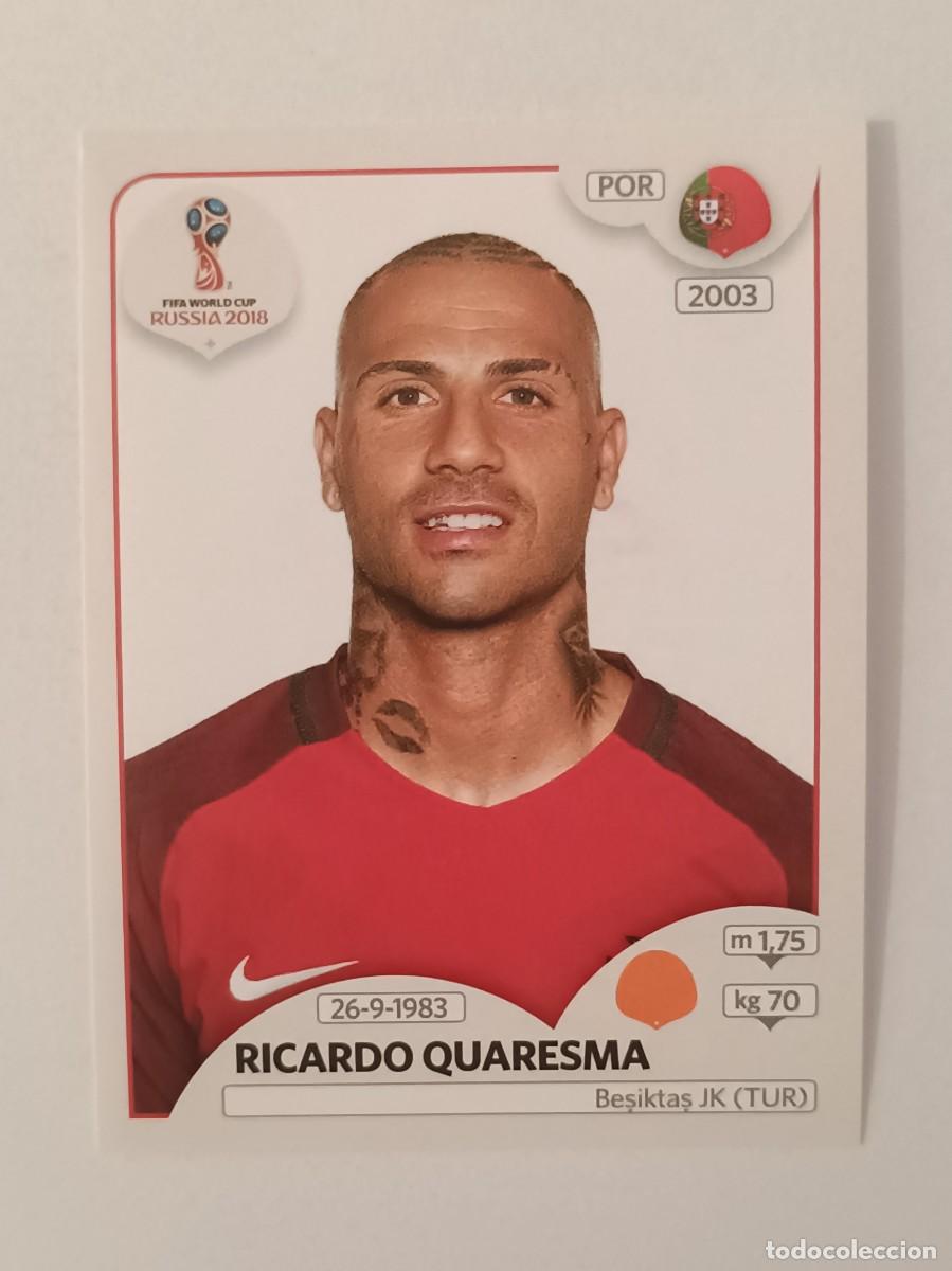Cromos de f&uacute;tbol: #114 QUARESMA (PORTUGAL) MUNDIAL RUSIA 2018 PANINI VERSION ROSA