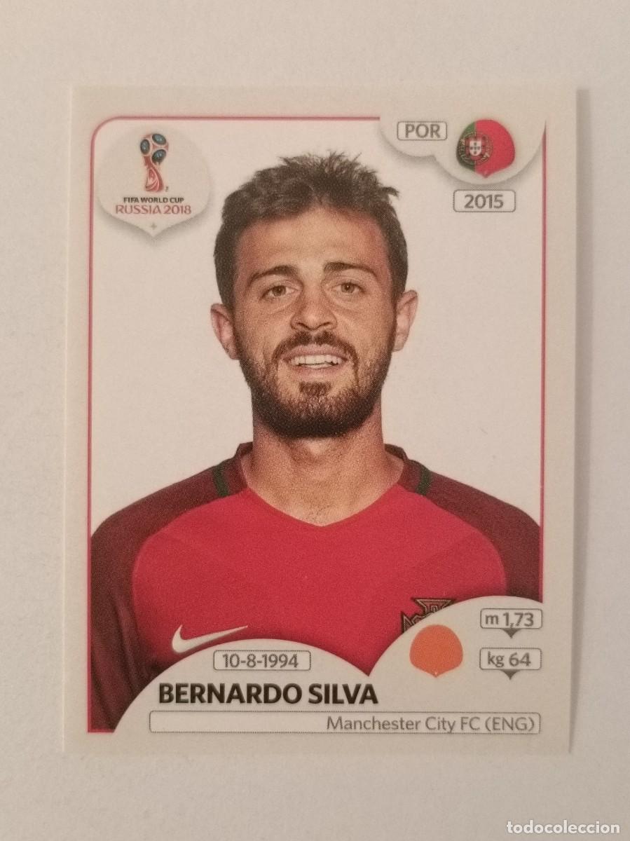 Cromos de f&uacute;tbol: #115 BERNARDO SILVA (PORTUGAL) MUNDIAL RUSIA 2018 PANINI VERSION ROSA