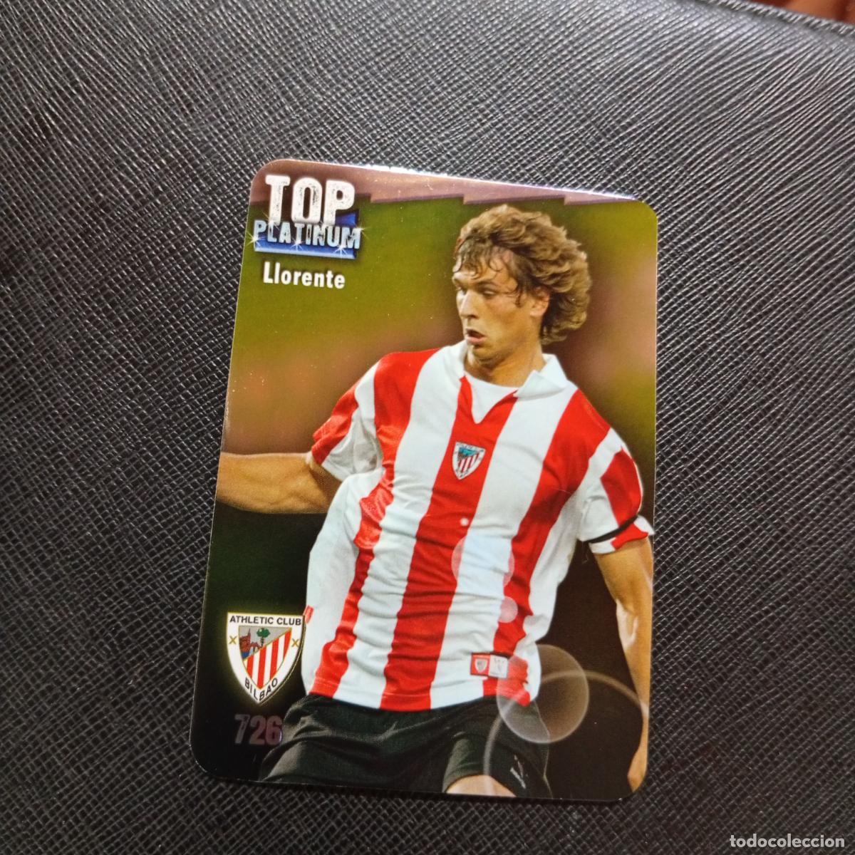 Cromos de f&uacute;tbol: 726 LLORENTE BILBAO MUNDICROMO QUIZ GAME 2008 2009 FUTBOL 08 09 - A212 PG19 BRILLO LISO
