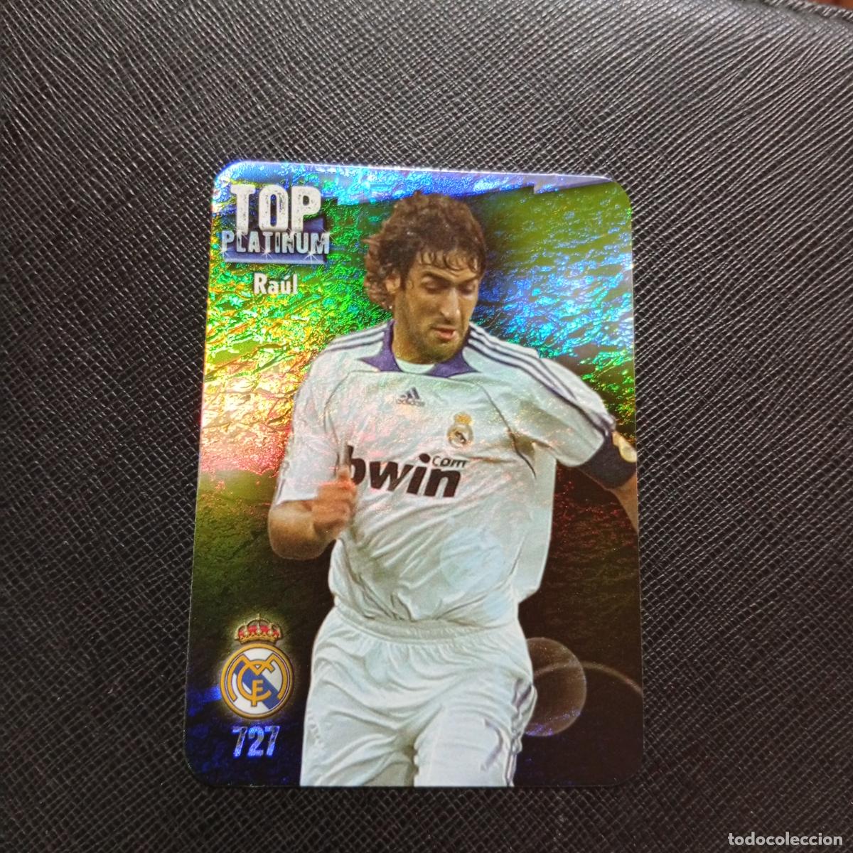 Cromos de f&uacute;tbol: 727 RAUL REAL MADRID MUNDICROMO QUIZ GAME 2008 2009 FUTBOL 08 09 - A212 PG19 JASPEADO