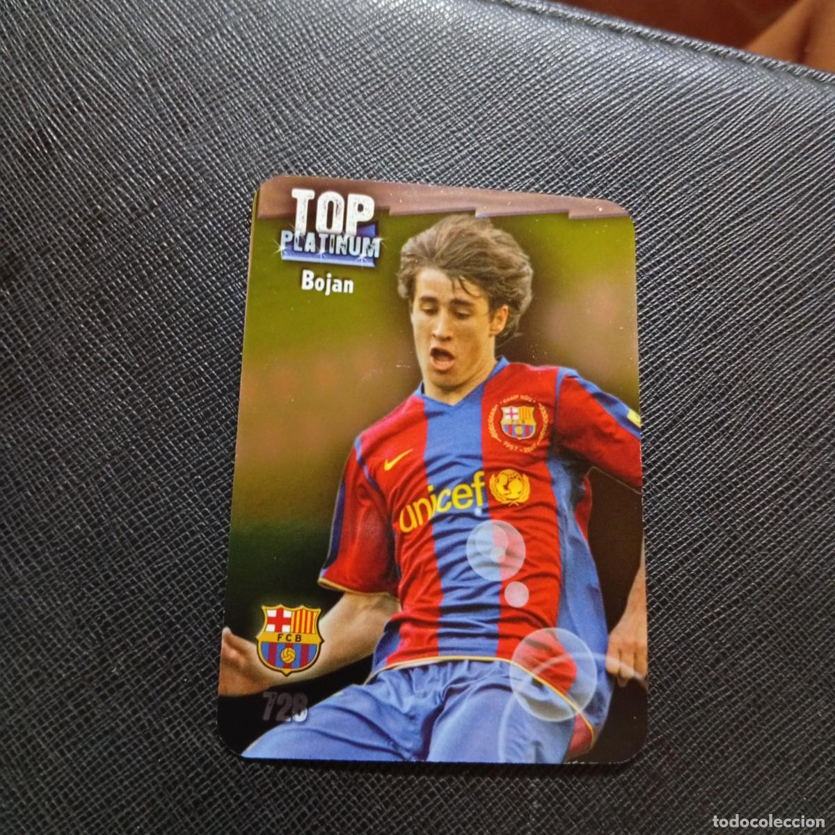 Cromos de f&uacute;tbol: 728 BOJAN BARCELONA MUNDICROMO QUIZ GAME 2008 2009 FUTBOL 08 09 - A212 PG19 BRILLO LISO
