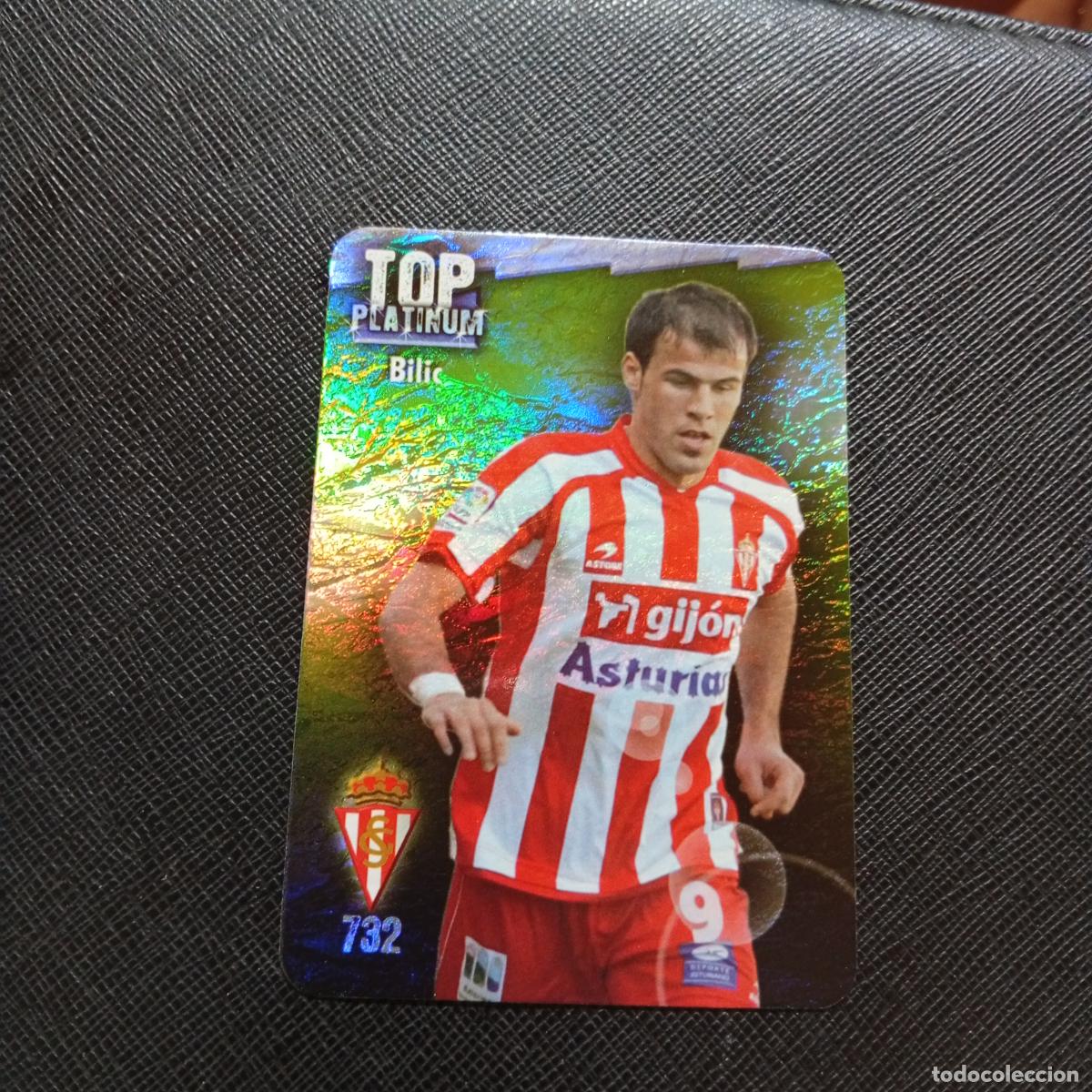 Cromos de f&uacute;tbol: 732 BILIC SPORTING GIJON MUNDICROMO QUIZ GAME 2008 2009 FUTBOL 08 09 - A212 PG19 JASPEADO