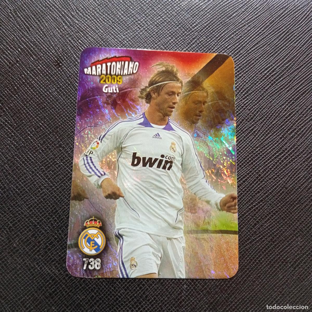 Cromos de f&uacute;tbol: 738 GUTI REAL MADRID MUNDICROMO QUIZ GAME 2008 2009 FUTBOL 08 09 - A212 PG20 JASPEADO